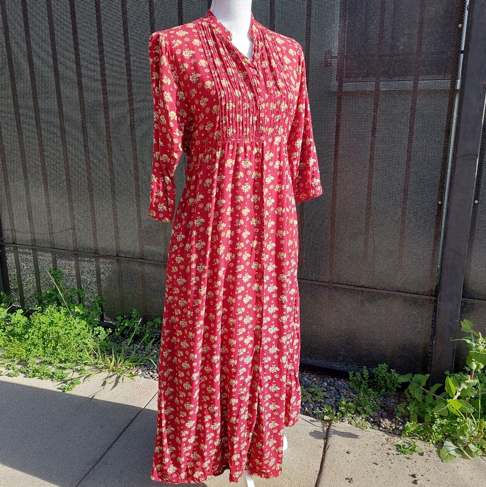 April Cornell Vintage Cottagecore Dress Medium